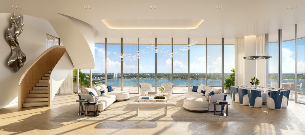 Pagani Residences penthouse great room