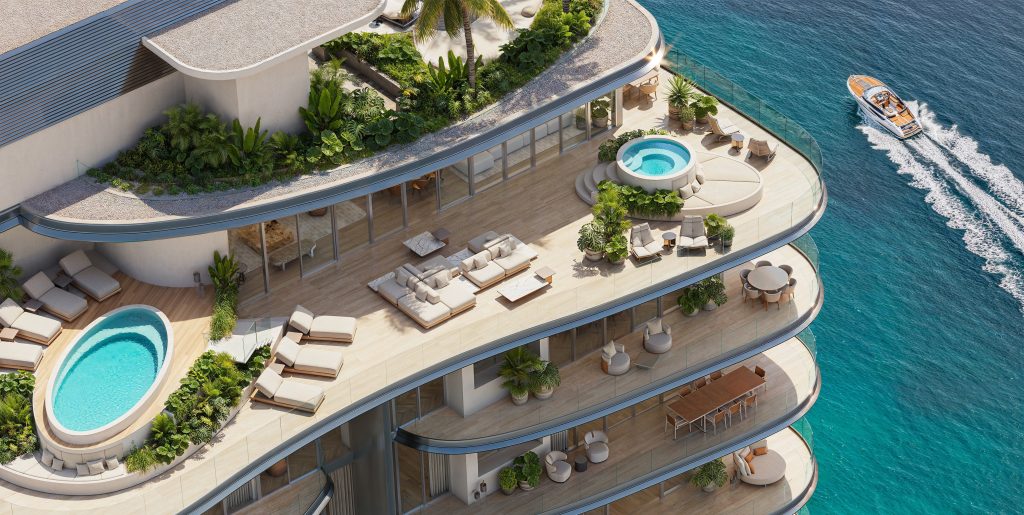 Pagani Residences penthouse private terraces