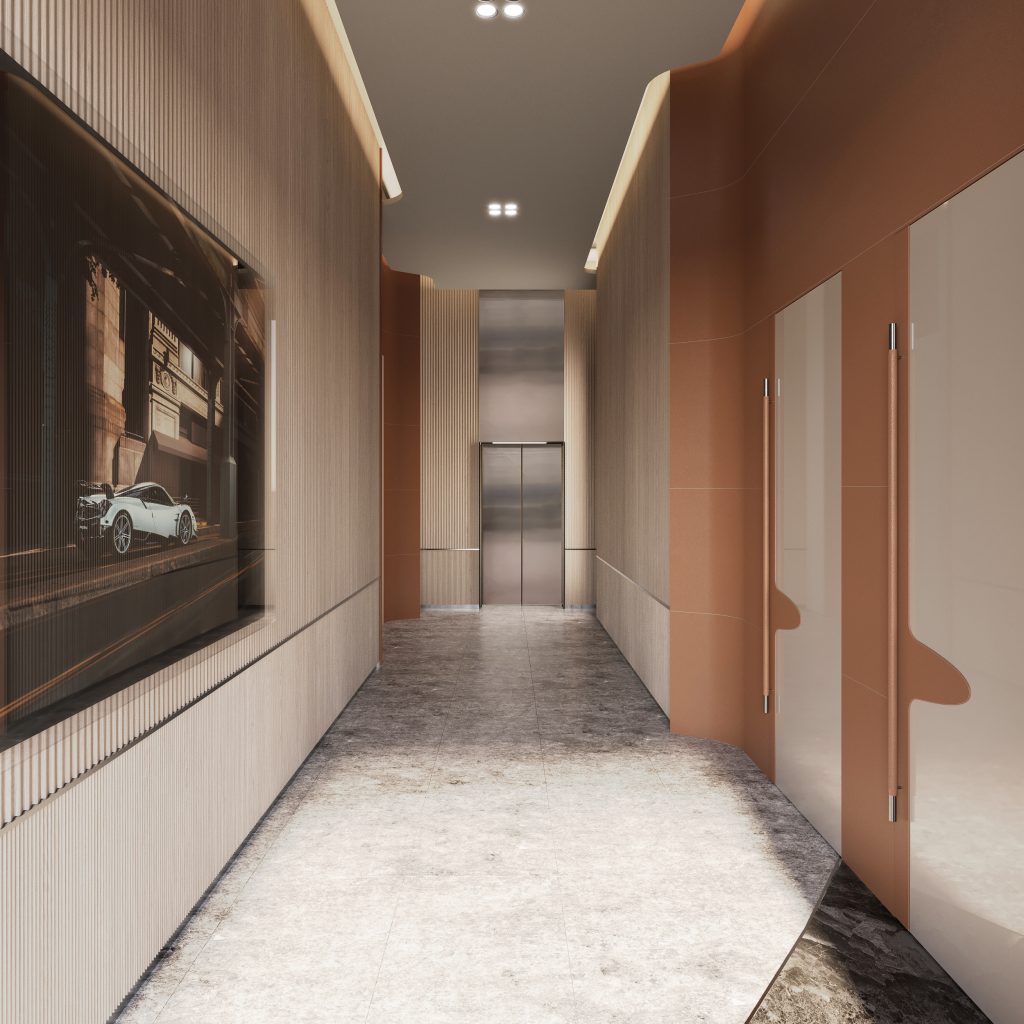 Pagani Residences hallway