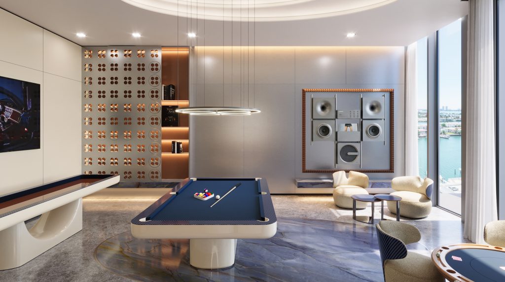 Pagani Residences gameroom