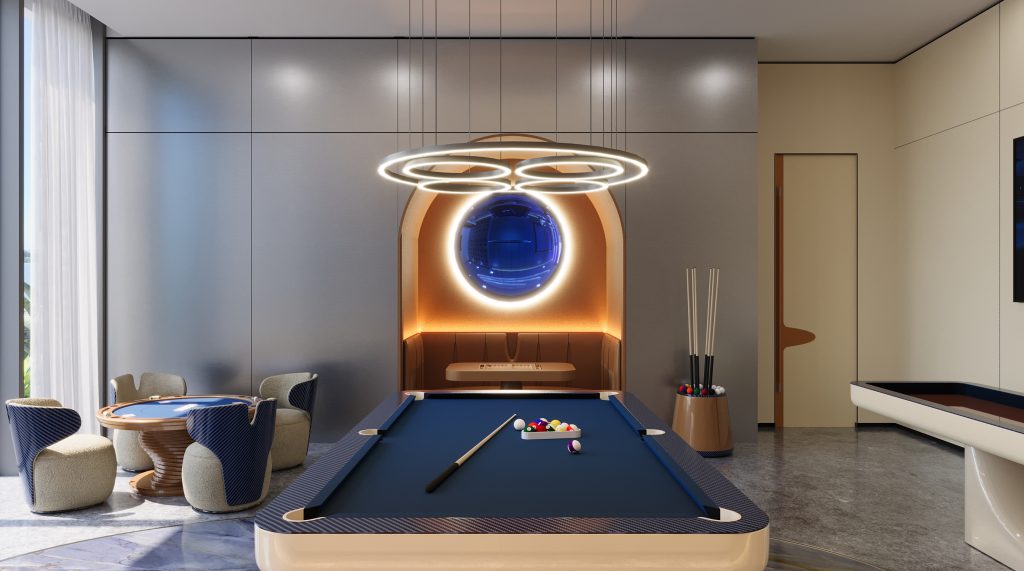 Pagani Residences gameroom