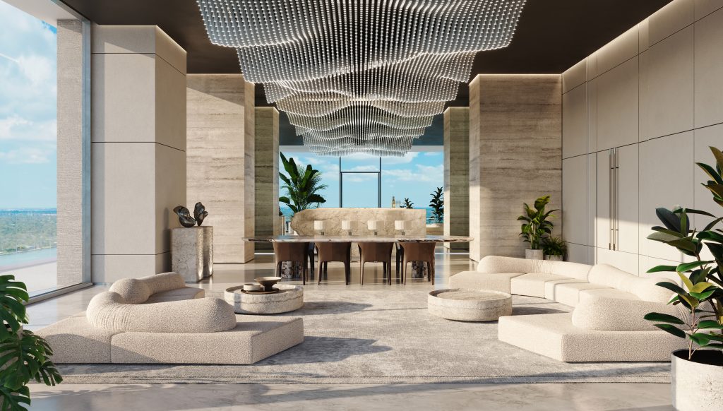 Pagani Residences residents’ lounge