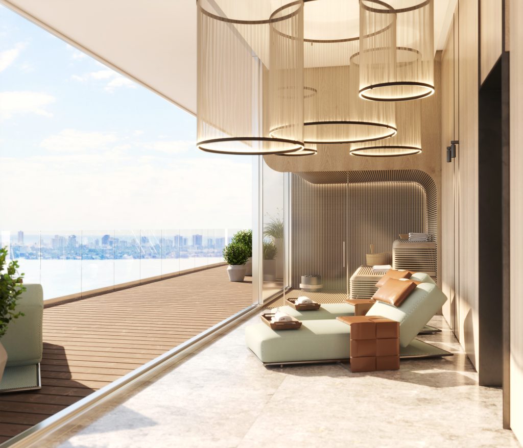 Pagani Residences amenities spa